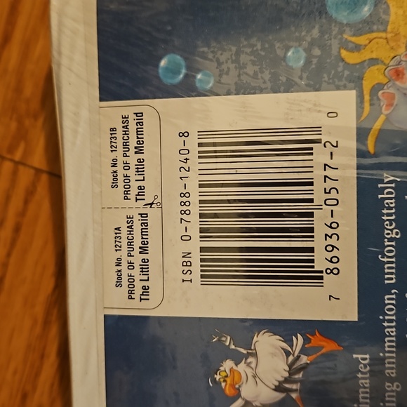 Disney Masterpiece Collection VHS Sealed  Special Edition The Little Mermaid - Picture 7 of 9